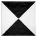 UAV Drone Iron Cross Ground Control Points/Aerial Mapping & Surveying (48"x48") | Center Eyelet | Pix4D & Drone Deploy Compatible (6 Pack)
