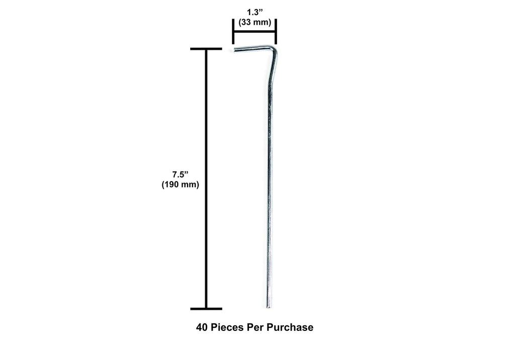 Ground Control Points Carrying Bag with 40 Metal Stakes | Easy Storage, Transport and Anchor Your GCPs