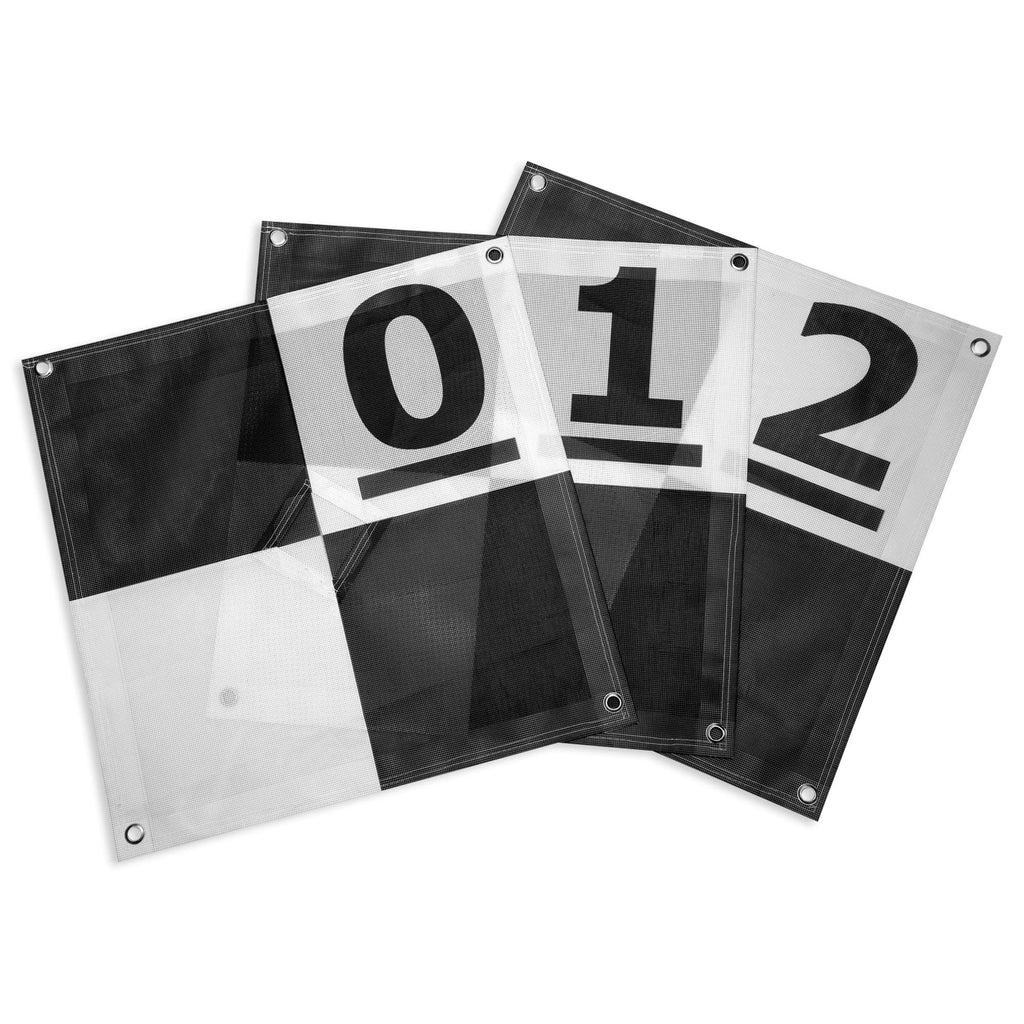 UAV/Drone Ground Control Points/Aerial Mapping & Surveying (24"x24") | Center Passthrough | Numbered 0-9 (10 Pack)