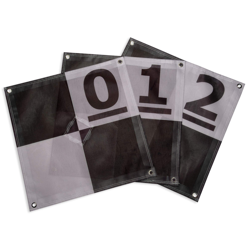 UAV/Drone Ground Control Points/Aerial Mapping & Surveying (24"x24") | Center Passthrough | Numbered 0-9 (10 Pack)