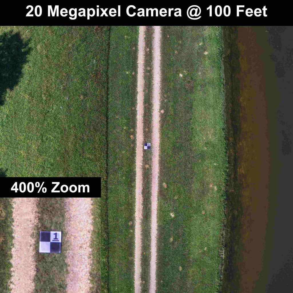 UAV Ground Control Points/Aerial Mapping & Surveying (24"x24") | Center Eyelet | Numbered 0-9 (10 Pack)