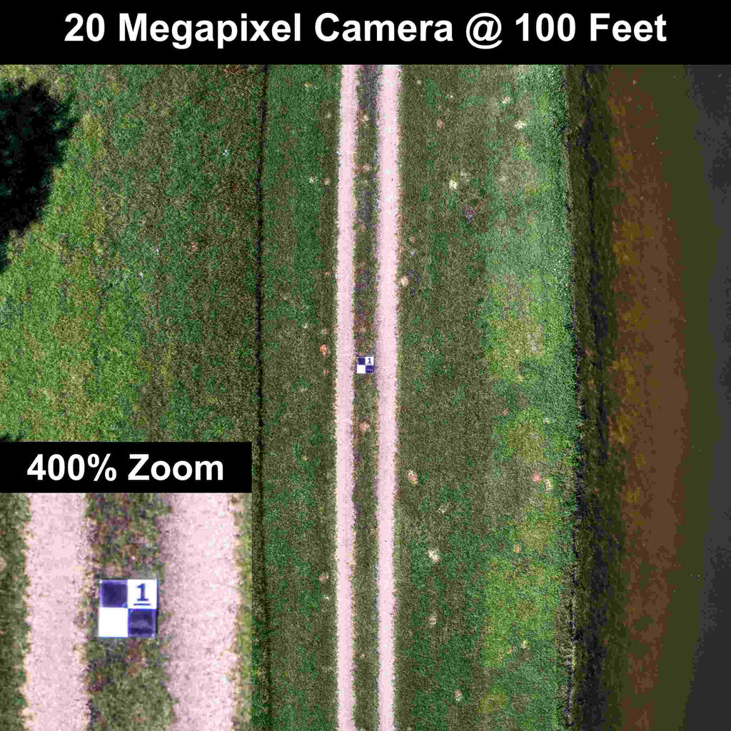 UAV/Drone Ground Control Points/Aerial Mapping & Surveying (24"x24") | Center Passthrough | Numbered 0-9 (10 Pack)
