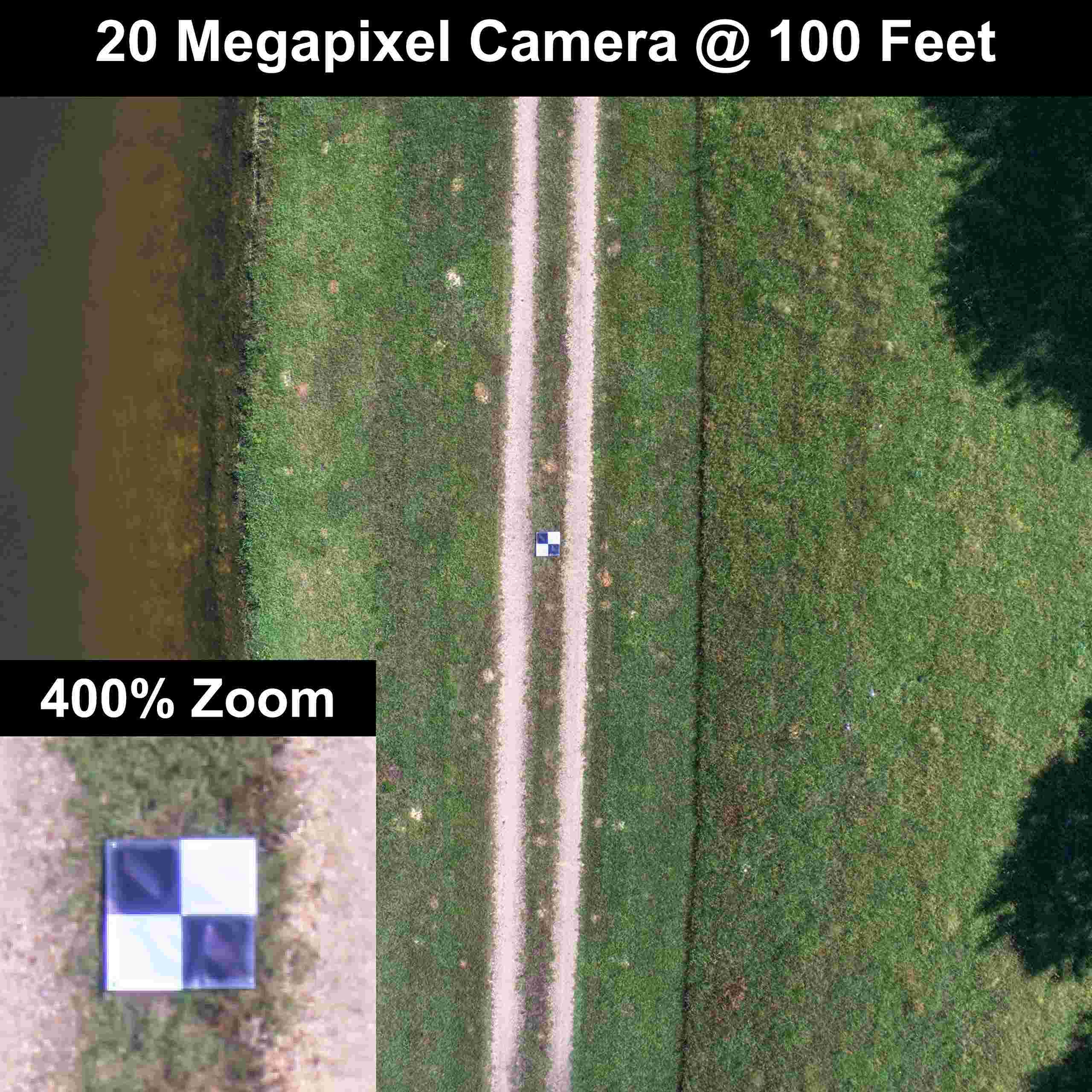 UAV Drone Checkerboard Ground Control Points (GCPs) for Aerial Mapping & Surveying | Center Eyelet | DroneDeploy & Pix4D Compatible (6 Pack)