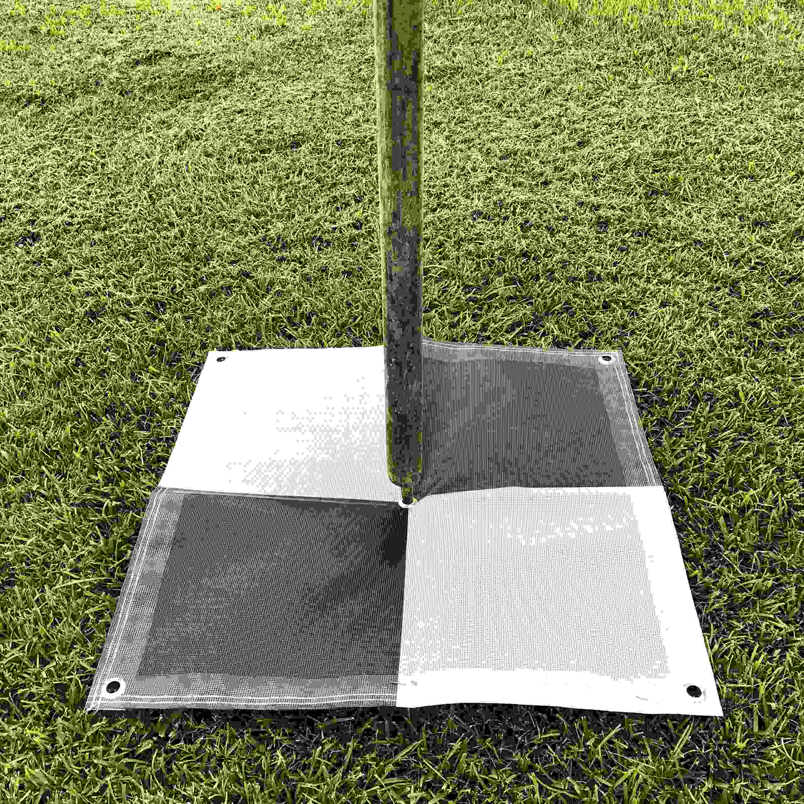 UAV Drone Checkerboard Ground Control Points (GCPs) for Aerial Mapping & Surveying | Center Eyelet | DroneDeploy & Pix4D Compatible (6 Pack)